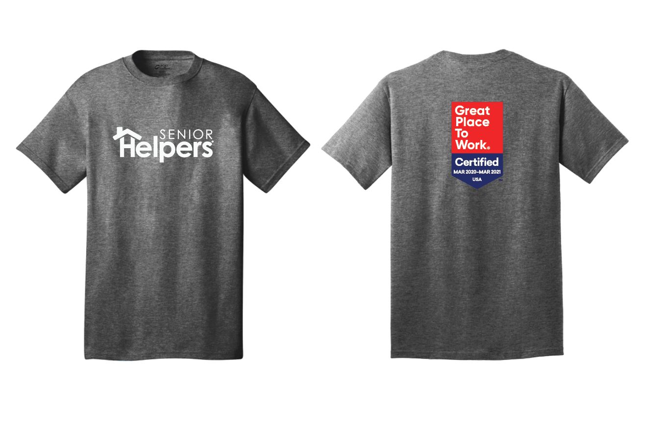 Great Place To Work 2020 TShirt Senior Helpers Merchandise Store